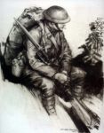 1918 Infantryman by Harry Everett Townsend
