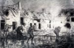 1918 Mopping Up Cierges, 1918 by Wallace Morgan