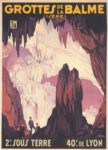 1928 PLM Grottes De La Balme (Isère)- 40 Km de Lyon