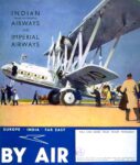 1931 Indian Trans-Continental Airways and Imperial Airways. Europe - India - Far East By Air