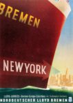 1937 Bremen New York. Norddeutscher Lloyd Bremen