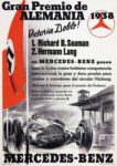 1938 Gran Premio de Alemania 1938. Victoria Doble! 1.Richard B. Seaman 2. Hermann Land. Merceces-Benz
