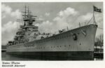 1941 Unsere Marine Schlachtschiff 'Scharnhorst'