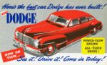 1942 Dodge Sedan. Here's the best car Dodge has ever built!