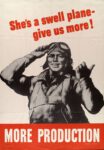 1942 She's a swell plane - give us more! More Production