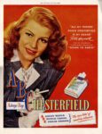 1943 'All My Friends Know Chesterfield Is My Brand' Rita Hayworth