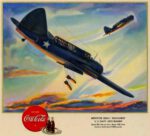 1943 Drink Coca-Cola. Brewster SB2A-1 'Buccaneer' U.S. Navy - Dive Bomber