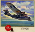 1943 Drink Coca-Cola. Consolidated PBY-5 'Catalina' U.S. Navy - Patrol Bomber