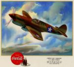 1943 Drink-Coca-Cola. Curtiss P-40-F 'Warhawk' U.S. Army - Pursuit