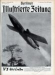 1944 Berliner Illustrierte Zeitung Nummer 32 10.August 1944. V1 - Kürs London