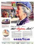 1946 GoodYear. Chipper as a girl ... it's - that Airfoam look!