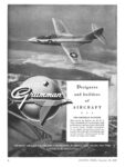 1948 Grumman. Designers and builders of Aircraft. The Grumman Panther