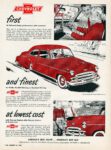 1950 Chevrolet Styleline De Luxe 4-Door Sedan, first and finest at lowest cost