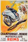 1954 Championnat du Monde Motocycliste Gds Prix de France. Reims