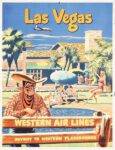 1954 Las Vegas. Western Air Lines