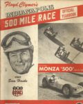 1957 Floyd Clymer's Indianapolis 500 Mile Race Official Yearbook. Winner Sam Hanks