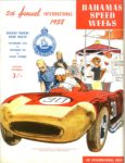 1958 5th Annual International Bagamas Speed Weeks. Nssau Trophy Road Races
