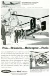 1958 Fun... Brussels... Helicopter... Paris. Sabena Belgian World Airlines