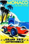 1958 Monaco. Grand Prix Automobile