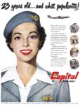 1959 23 years old... and what popularity! Capital Airlines
