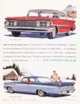 1959 Oldsmobile Super 88 Holiday Sport Sedan and Dymanic 88 Holiday Semi Coupe. Come see how new driving can be...