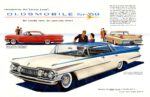 1959 Oldsmobile. Introducing the 'Linear Look'...