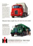 1960 International Trucks. Diesels that weigh less, do more to cut costs!