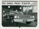 1965 Dodge Coronet Police Pursuits