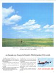 1970 Air Canada can fly you to Canada's West any day of the week