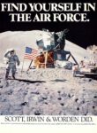 1971 Find Yourself In The Air Force. Scott, Irwin & Worden Did