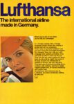 1971 Lufthansa. The international airline made in Germany