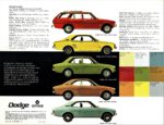 1973 Dodge Colt Full Line & Specifications