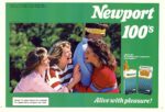 1985 Newport 100's. Alive with pleasure!