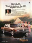 1985 Oldsmobile Delta 88. ‘This is the family car that didn’t forget the family.'