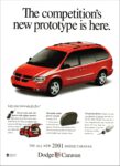 2001 Dodge Caravan. The competition's new prototype is here