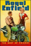 1930's Royal Enfield. The Best Of Friends