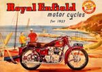 1957 Royal Enfield motor cycles for 1957