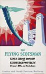 1928 The Flying Scotsman. King's Cross London and Edinburgh (Waverley). LNER