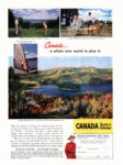 1949 Canada... a whole new world to play in. Canada Vacations Unlimited