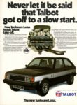 1979 Talbot Sunbeam Lotus. Never let it be said that Talbot got off to a slow start