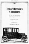 1920 Dodge Brothers 4 Door Sedan