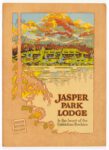 1926 Jasper Park Lodge In the heart of the Canadian Rockies. Canadian National Railways (T)