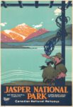 1927 Jasper National Park. Canadian National Railways (T)