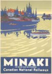 1927 Minaki. Canadian National Railways (T)