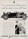 1929 Dodge Brothers Senior Roadster. A custom-car in all but price - and the price is now still lower