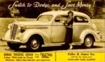 1937 Dodge 2-Door Touring Sedan. Switch to Dodge and Save Money!