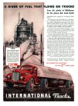 1944 International Trucks. A River Of Fuel That Flows On Trucks