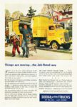 1946 Dodge C.O.E. Moving Van. Things are moving ... the Job-Rated way