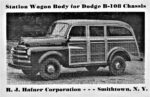 1948 Dodge Station Wagon on B-108 Truck Chassis