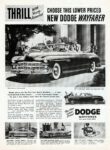 1949 Dodge Wayfarer Sports Roadster. Thrill With Young America